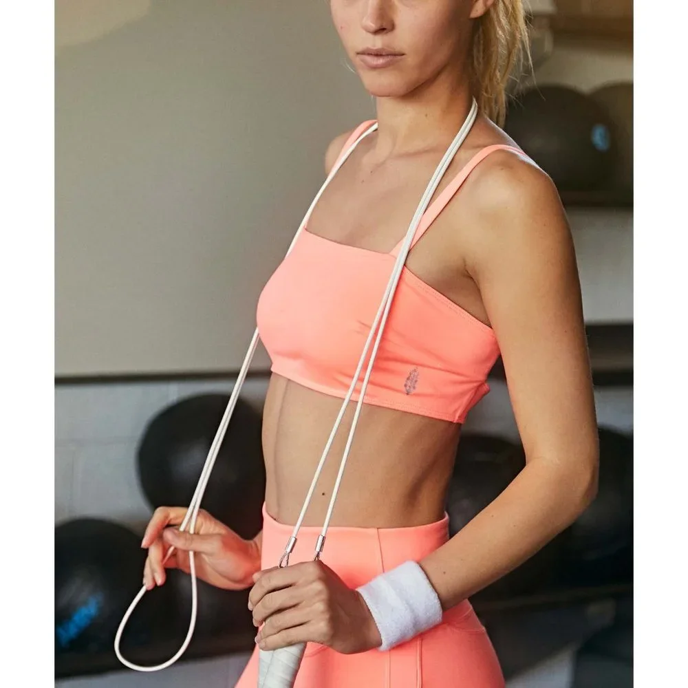 🎉LAST CHANCE🎉 NWT FP Movement Very Prairie Bra / Papaya Punch - Picture 2 of 7